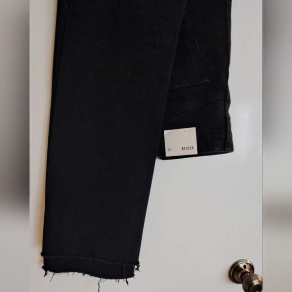 Agolde - Cherie - Sz 28 High Rise Straight Jeans Distressed - Picture 7 of 7